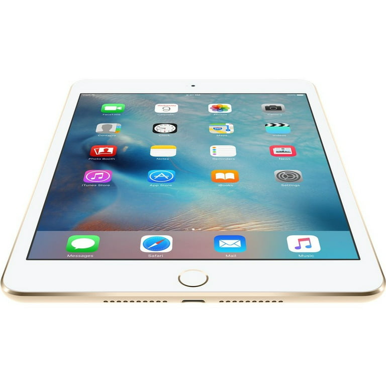 iPad mini 4 Wi-Fi 16GB - Gold - Walmart.com