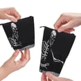 thumbnail image 3 of Picia Skeleton Playing Xylophone Print Telescopic Pencil Case, Telescopic Pen Holder Telescopic Pencil Pouch Bag Stationery Pencil Case Box Storage Organizer Makeup Bag, 3 of 6