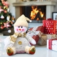 thumbnail image 3 of Plush Christmas Stuffed Animals Flip Sequin Plush Christmas Santa Claus Penguin Snowman Reindeer Plush Toys Christmas Ornaments for Kids The best Christmas gift, 3 of 6