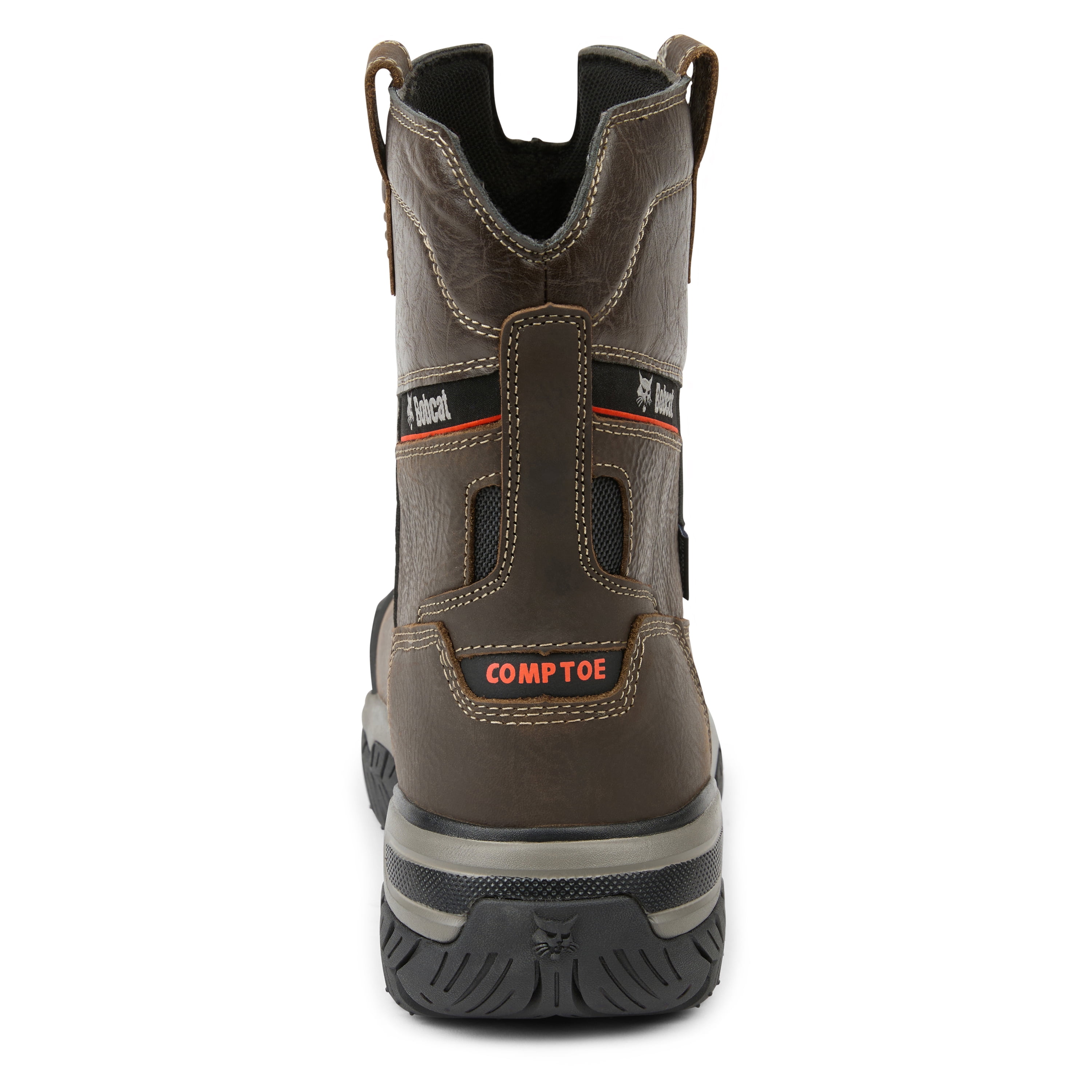 Bobcat Men’s Frontier Wellington Waterproof Pull-On Composite Toe Work Boot, Wide Available