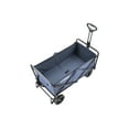 thumbnail image 4 of EchoSmile 4.06 cu. ft. Fabric Portable Garden Cart with Adjustable Rolling Wheels in Dark Blue, 4 of 5