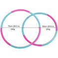 thumbnail image 2 of DAMAIE Children's Hula Hoop Detachable Plastic Massage Sports Hula Hoop Fitness Hoop, 2 of 6
