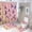 style-1173, variant on Shower Curtain 4 Piece Set Flock of Birds Flying on Sunset Non-Slip Rugs And Toilet Mat Lid Rug Accessories Sunset Scenery Shower Curtain with 12 Hooks for Bathroom Decor 72inch X 72inch