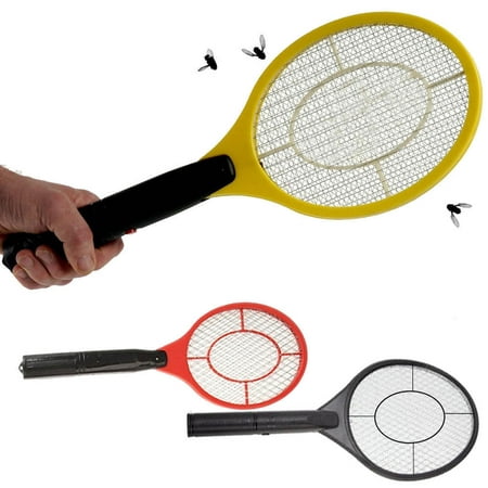 (2 Pack) Handheld Electric Bug Zapper Battery Powered Racket Assorted