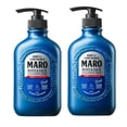 thumbnail image 1 of MARO Jabón limpiador fresco para cuerpo y rostro (paquete de 2) | Gel de ducha todo en uno para hombre con efecto refrescante Jabón corporal para hombre que elimina la suciedad y la grasa Limpia profu, 1 of 5