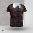 thumbnail image 6 of Halloween Men's Bald Eagle Costume All Over Short Sleeve Graphic Tee, 6 of 7