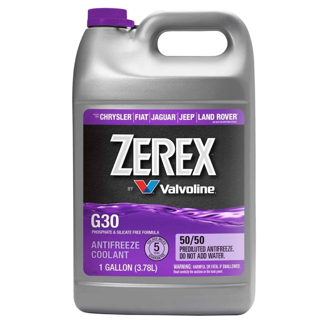 冷凍ML50 Valvoline Zerex Asian Vehicle Blue Antifreeze Coolant, Premixed 50