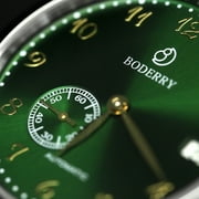 Boderry Mens Micro-rotor Automatic Dress Watches Waterproof Stainless Steel Mechanical Business Wrist Watch for Men,Sapphire