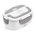 thumbnail image 1 of Stainless Steel Portable Electric Lunch Box 12V 24V Car Truck Food Warmer Heated Container 220V 110V Work Office EU US Plug Set Lunchbox Only Compatible-110V, 1 of 6