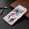 thumbnail image 5 of Dteck Case For Samsung Galaxy A71 4G (6.7 inch), Magnetic Patterned Folio PU Leather Wallet Case Card Slots Pocket Flip Stand Protective Phone Cover ,Butterfly and Flowers, 5 of 5