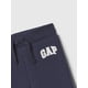thumbnail image 2 of Pantalones deportivos GAP para bebé niño con logo, estilo jogger, 3 años, azul marino, 2 of 2