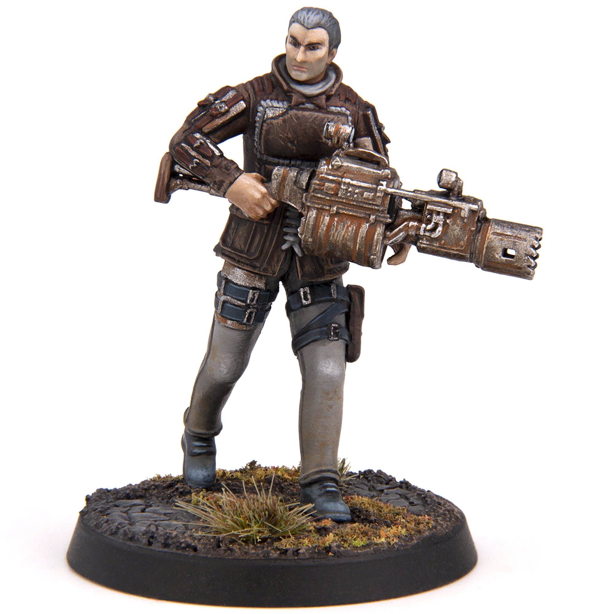 Fallout: Miniatures - Railroad: Core Box - 10 Figure & Bases Set, Multi-Part Plastic, Unpainted & Unassembled, Licensed Tabletop Skirmish Wargame