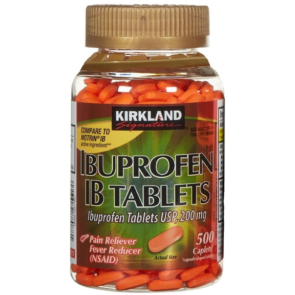 Kirkland Signature Ibuprofen IB, 200 mg., 1,000 Caplets