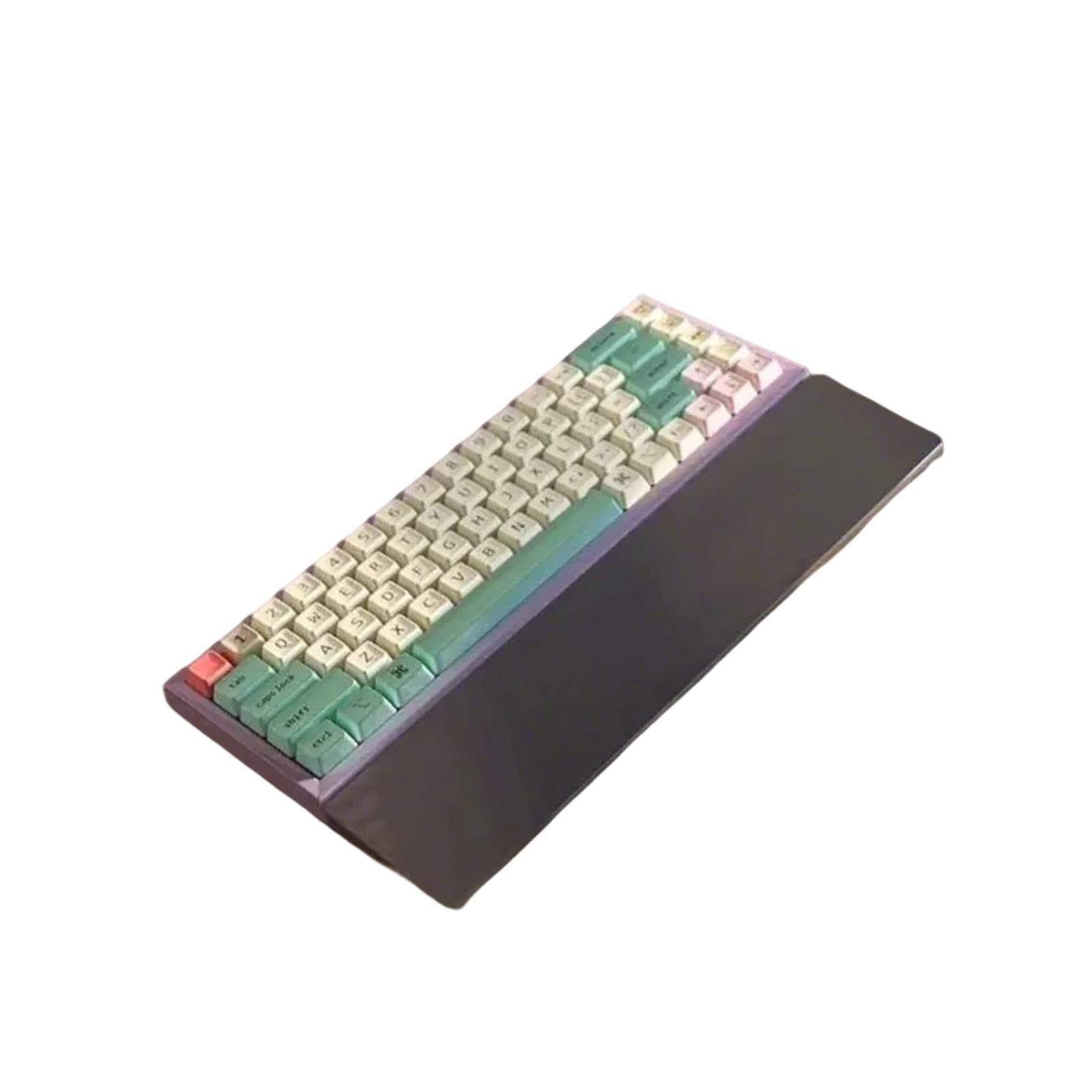 Ergonomic Acrylic Hand Wrist Rest for Mechanical Keyboards, NonSlip Support Cushion for Office Work and Gaming