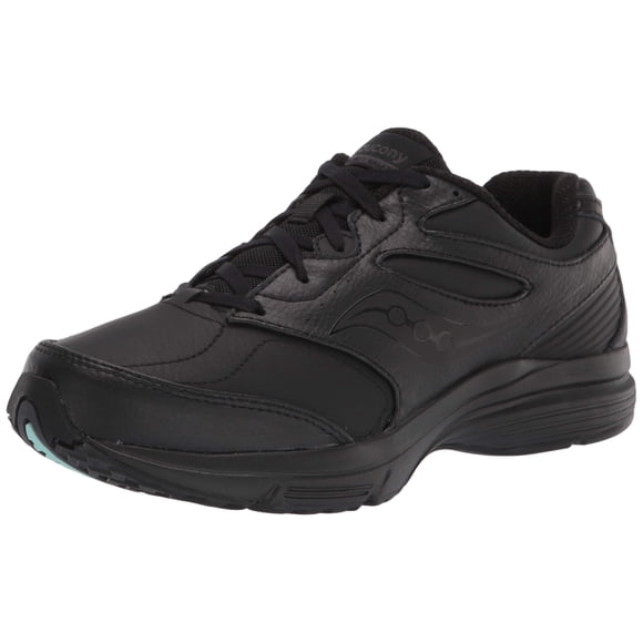 Zapatillas para caminar Integrity Walker 3 para mujer Saucony negras talla 6.5 US
