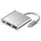 thumbnail image 1 of Wartleves Adaptador HUB USB-C tipo C a USB HDMI 4K TV PD Cable para Pro SamsuU3 nuevo P8, 1 of 6
