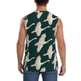 thumbnail image 4 of Balery Flying Swans Camisetas sin mangas para hombre, absorbe la humedad y protege contra el mal olor.-Medium, 4 of 7