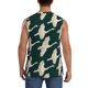thumbnail image 4 of Fotbe Flying Swans Men's Camiseta sin Mangas Estampada para Hombres, Playera Casual para Gimnasio, Entrenamiento, Playa-XX-Large, 4 of 7