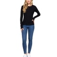 thumbnail image 4 of FashionMille Women's Casual Long Sleeve Crew Neck Thermal Knit T-shirt Top, 4 of 4