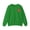 Irish Green, variant on Small Red Heart Sweatshirt, Heart Sweatshirt, Love Sweatshirt, Valentine's Day Sweatshirt- 102
