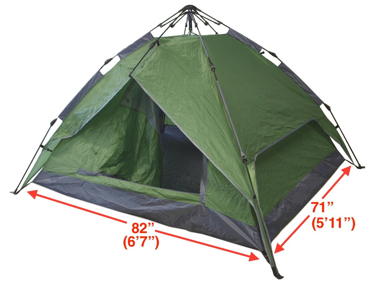 Details about   USA Waterproof Automatic 4-8 People Outdoor Instant Popup Tent Camping Hiking 