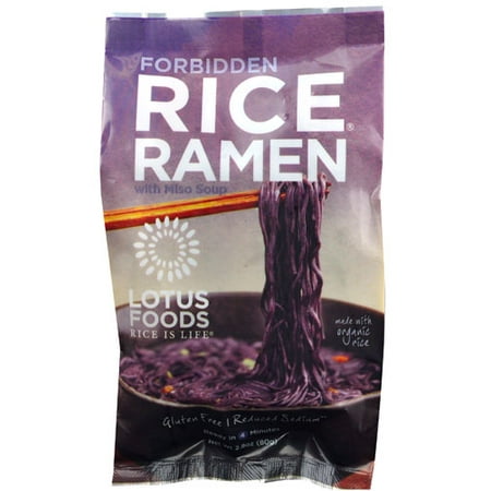 Lotus Foods Organic Rice Ramen With Miso Soup Forbidden -- 2.8 oz pack of