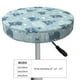 thumbnail image 4 of Balery Cute Hippopotamus Fundas de asiento para taburete de bar redondo de tela de terciopelo ajustables que protegen de arañazos y manchas para sillas de 14 a 17 pulgadas.-12 inch, 4 of 7