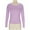c01Purple, variant on Arnsht Women's Fall Solid Color Long Sleeve Crew Neck Cotton T-Shirt Classic Fit Shirt Soft Breathable Casual Tee Basic Tops Purple M