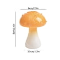 thumbnail image 3 of Jarrón de cristal de champiñones flor hidropónica transparente de color para decoración de escritorio en mesa, pequeño adorno para el hogar, 3 of 6