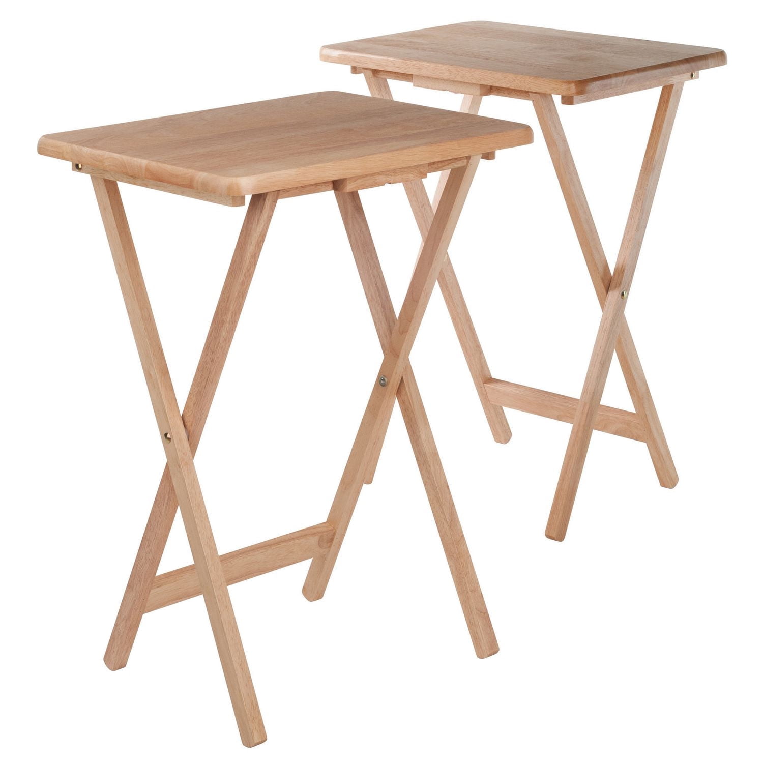 WinsomeEnsemble de tables à collations 2 pièces Alex en fini naturel