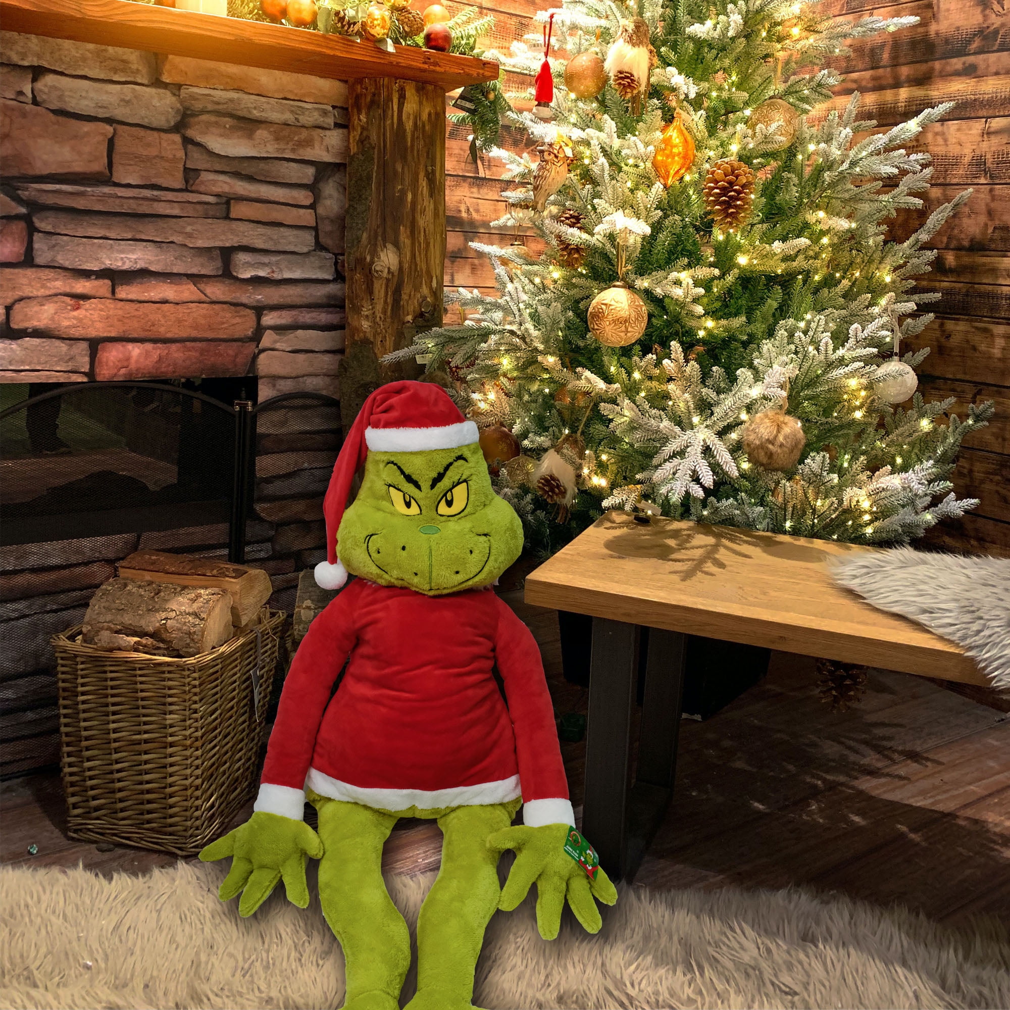 Grinch Christmas Grinch With The Same Plush Cute Toy Plush Pillow Stuffed  Toy