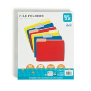 Pen + Gear File Folders, 50 Count, Assorted Colors, Letter Size, 3 Tab Positions