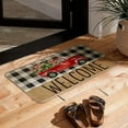 thumbnail image 5 of Welcome Spring Door Mat 17 x 29 Inch, Seasonal Truck Flower Decorative Doormat Non-Slip Rubber Backed Entryway Rugs for Indoor Outdoor Entrance Floor DM057, 5 of 6