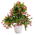 thumbnail image 1 of Artificial Potted Flower Fashion Lifelike Decorative Fake Flower Potted Plant, 1 of 8
