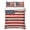 FireBrick, variant on Queen Quilt Set 90''x96'', Blue Grey Lightweight Summer Bedspread Coverlet Set with 2 Pillow Shams, Modern Oil Painting Art Abstract Breathable All Season Quilt Bedding for Bedroom/Guest Room