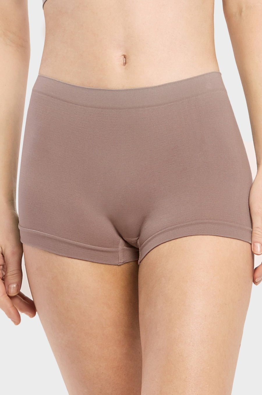 6 Pack of Sofra Women Seamless Boyshorts Classy Sexy Stretch Panty  Underwear
