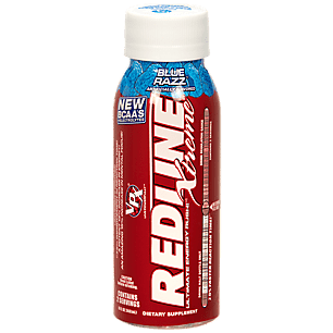 redline energy drink label