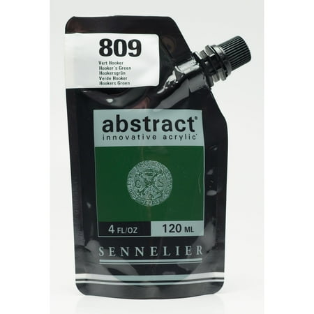 UPC: 3046450042358 | Sennelier Abstract Acrylic 120ml Satin Hooker s Green