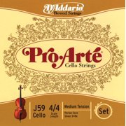 D'Addario Pro-Arte Series Cello String Set 4/4 Size