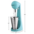 thumbnail image 3 of OVENTE Máquina para Hacer Batidos Clásica de 2 Velocidades con Taza Mezcladora de Acero Inoxidable de 15.2 Oz, Batidora de Bebidas Compacta y Fácil de Limpiar, 3 of 5