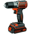 thumbnail image 3 of BLACK+DECKER BDCDE120C 20V Cordless Drill Driver, 1.5Ah, 20V, 300 RPM, 3 of 11