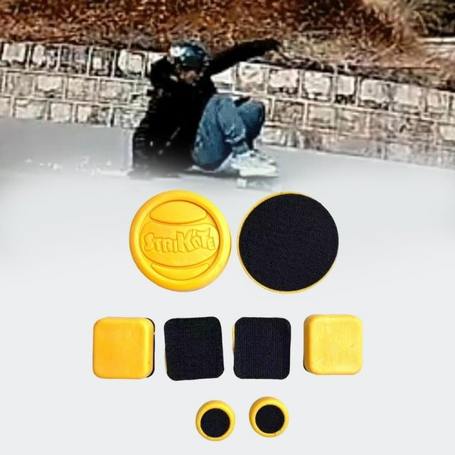 Gants de Rechange pour Planche à Roulettes, Glissades, Longboard, Descente, Équipement de Protection, Carrés