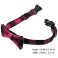 thumbnail image 2 of UPGRATOR Collar Decorativo Para Mascotas Con Lazo Rosa Desmontable Y Ajustable De Tela, 2 of 7
