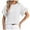 White Tops for Women, variant on HAPIMO Women's Trendy Loose Tunic Pullover Dressy Solid Color Round Neck Shirts for Teen Girls Summer Tees Ruffle Sleeve Casual Relaxed Workout Blouses Black L