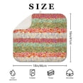 thumbnail image 4 of Pioneer Flower Floral Print Pattern Dish Drying Mat for Kitchen 1 Pack, Ultra Absorbent Microfiber Dishes Drainer Mats,16"x18", 4 of 6