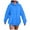 Light Blue, variant on Hoodies for Women Winter Casual Pullover Sweatshirts Solid Relaxed Fit Long Sleeve Hooded Sweatshirt with Pocket
