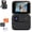 Black, variant on 360° Action Camera with Flip Screen, Multi-Functional Panoramic Camera for Cycling, Image Stabilization & Chest Mount, Immersive for Adventure Recording