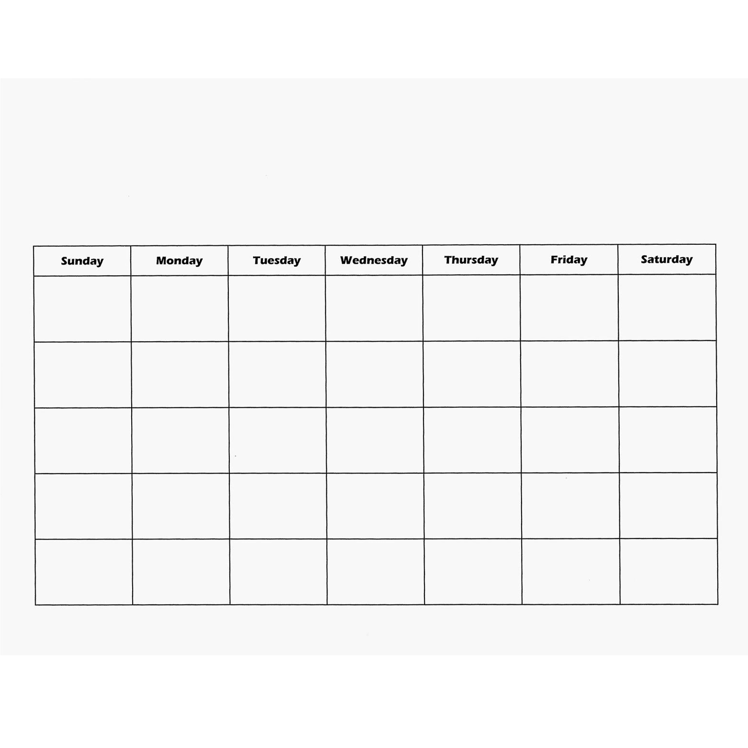 Accent Design Paper Accents DIY 8.5x11 Blank Calendar – 12