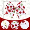 thumbnail image 2 of KAQ 12 Pcs Red Green Christmas Bows Decoration 6 Inch Large Christmas Wreaths Bows Xmas Tree Dot Ribbons Ornaments for Garland Wedding Party(Red and White,Dot Pattern)
169, 2 of 12