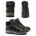 thumbnail image 5 of Nortiv8 Mens Hiking Boots Outdoor Waterproof Mid Trekking Backpacking Mountaineering Shoes JS19004M-F BLACK Size 13, 5 of 5